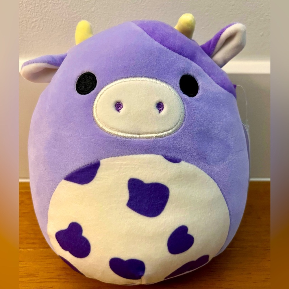 Bubba Cow Squishmallow 8” NWT